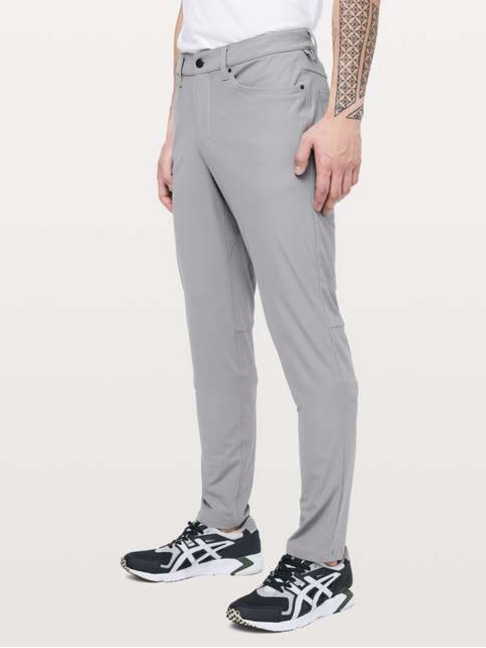 Lululemon Men's ABC Slim Performance Pants - Light Gray